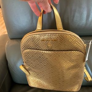 Michael Kors large leather backpack